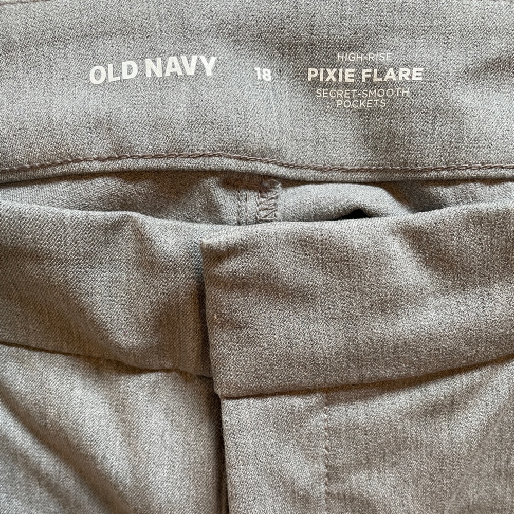Old Navy Pixie Flare Trousers